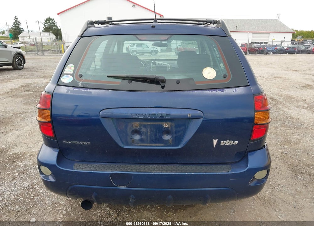 2003 PONTIAC VIBE VIN: 5Y2SM64873Z441575