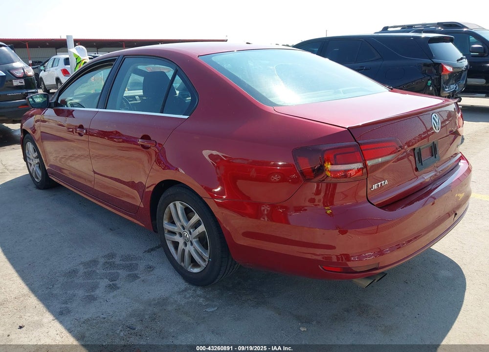 2017 VOLKSWAGEN JETTA VIN: 3VW167AJ4HM206866