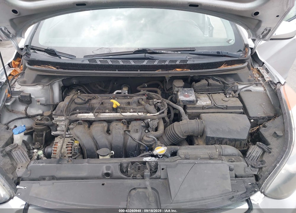 2013 HYUNDAI ELANTRA GLS VIN: 5NPDH4AE7DH158887
