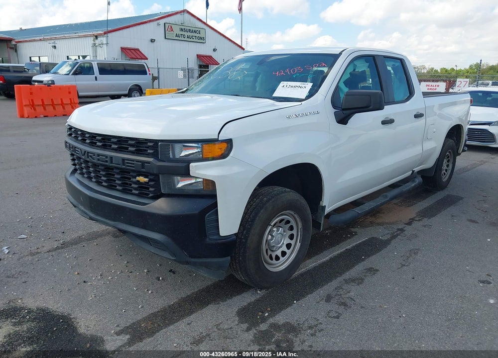 2019 CHEVROLET SILVERADO 1500 WORK TRUCK VIN: 1GCRWAEF9KZ238579