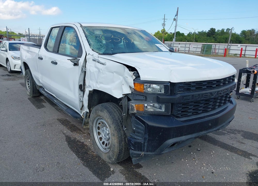 2019 CHEVROLET SILVERADO 1500 WORK TRUCK VIN: 1GCRWAEF9KZ238579