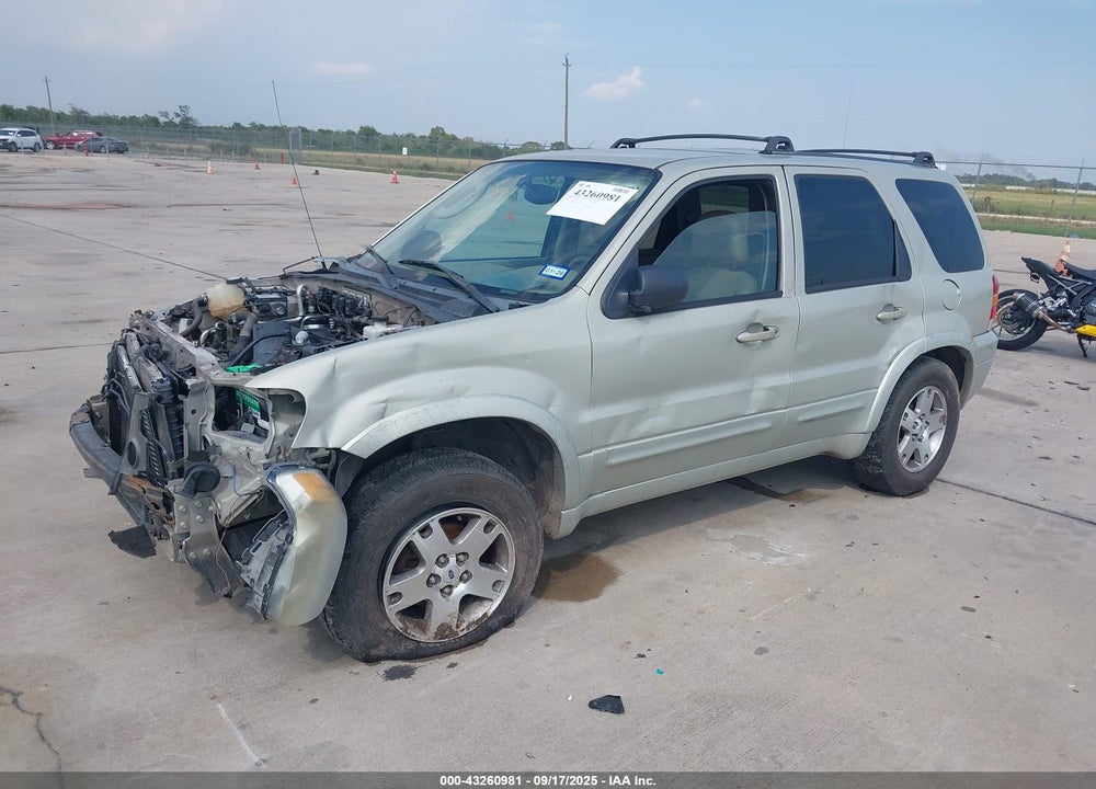 2005 FORD ESCAPE LIMITED VIN: 1FMYU04115KC73630