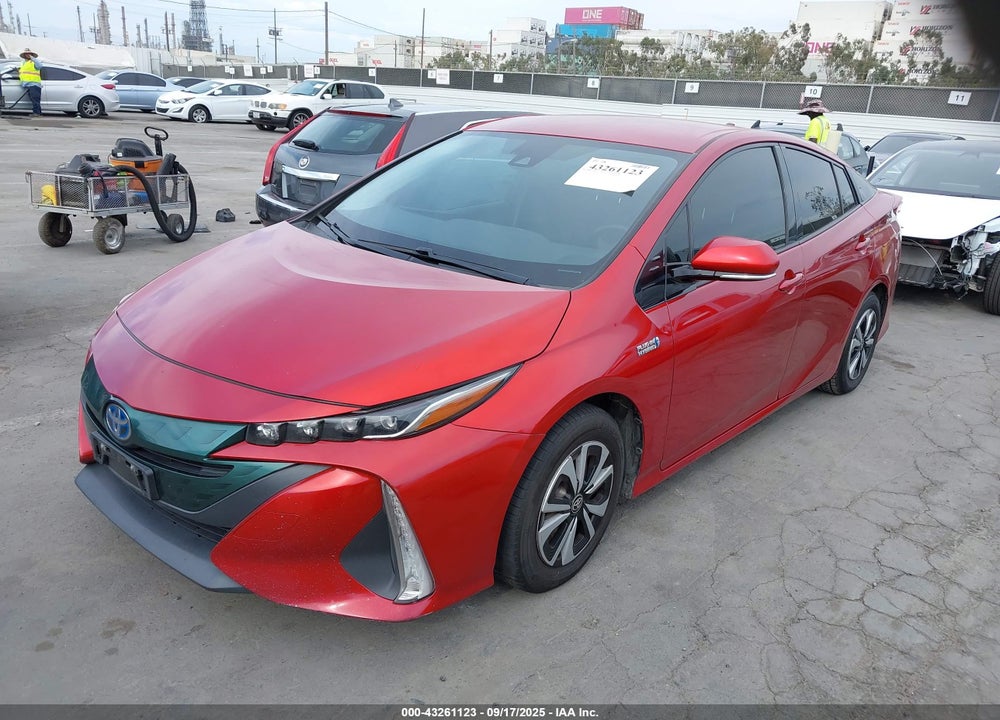 2017 TOYOTA PRIUS PRIME VIN: JTDKARFP7H3062794