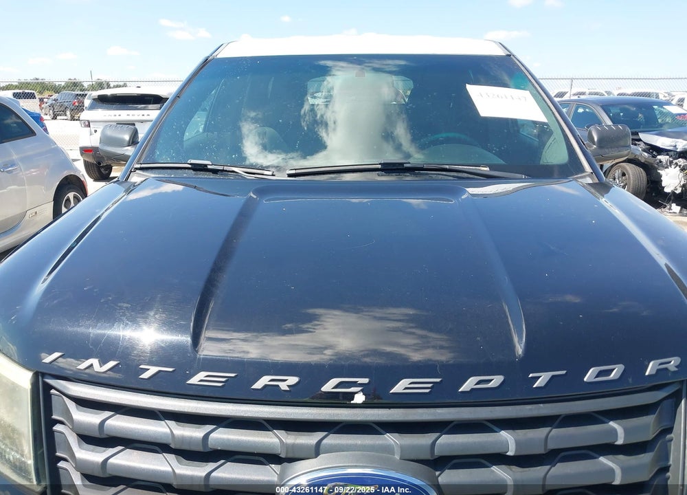 2017 FORD POLICE INTERCEPTOR UTILITY VIN: 1FM5K8AT2HGB82807