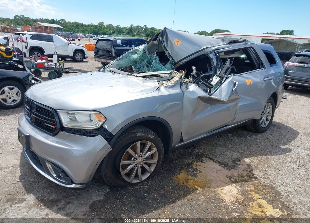 2018 DODGE DURANGO VIN: 1C4SDJFT8JC474380