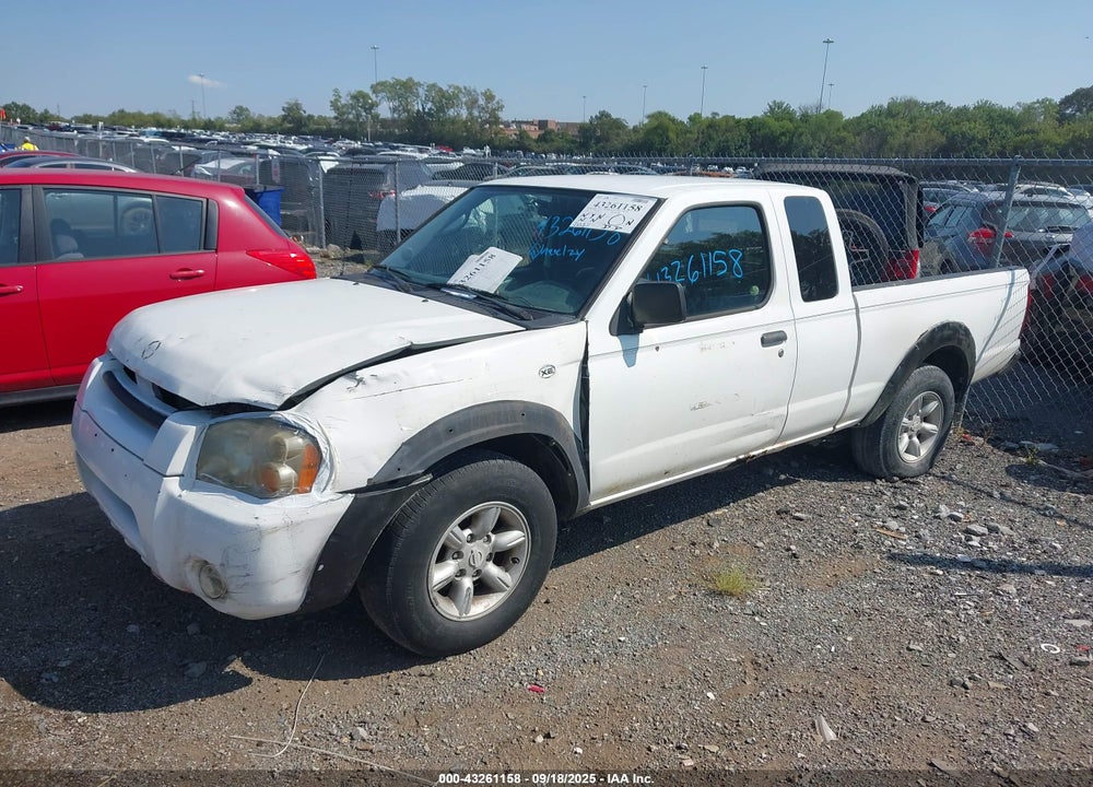 2002 NISSAN FRONTIER XE VIN: 1N6DD26S12C342923