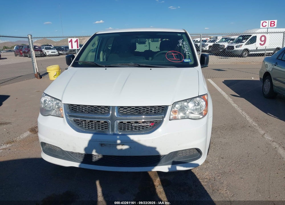 2018 DODGE GRAND CARAVAN SE VIN: 2C4RDGBG3JR176188