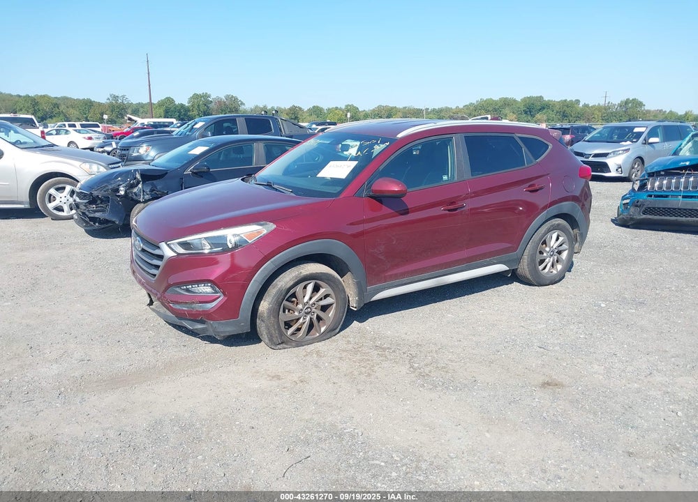 2018 HYUNDAI TUCSON SEL VIN: KM8J3CA47JU643501