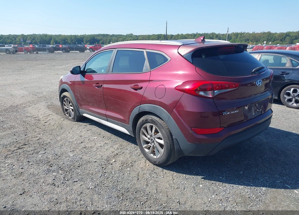 2018 HYUNDAI TUCSON SEL VIN: KM8J3CA47JU643501