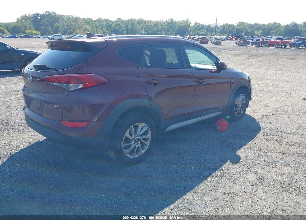 2018 HYUNDAI TUCSON SEL VIN: KM8J3CA47JU643501