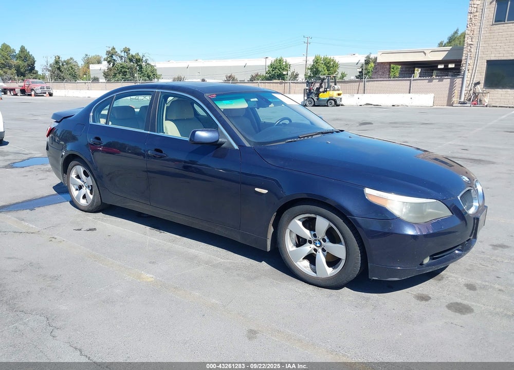 2005 BMW 530I VIN: WBANA73505B813981