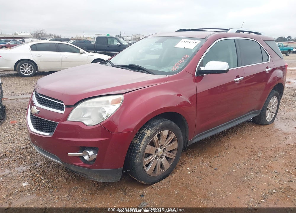 2011 CHEVROLET EQUINOX 2LT VIN: 2CNALPEC6B6386534