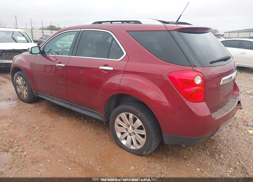 2011 CHEVROLET EQUINOX 2LT VIN: 2CNALPEC6B6386534