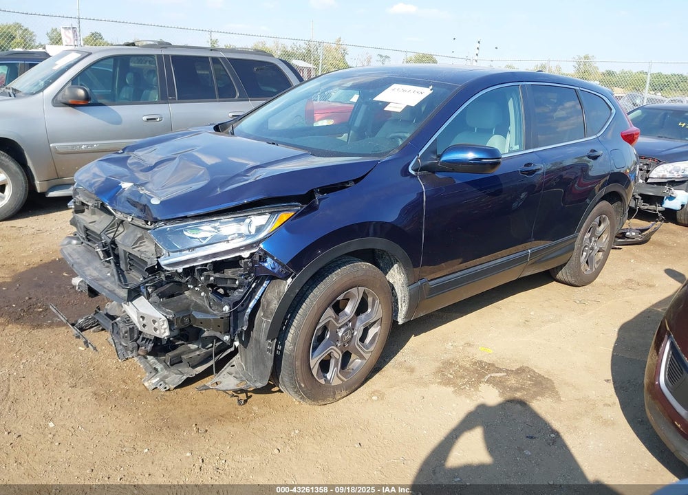 2019 HONDA CR-V VIN: 2HKRW2H87KH638120