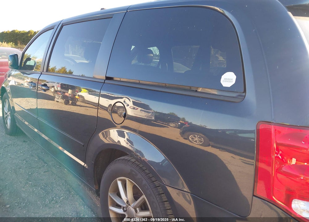 2014 DODGE GRAND CARAVAN VIN: 2C4RDGEG7ER190077