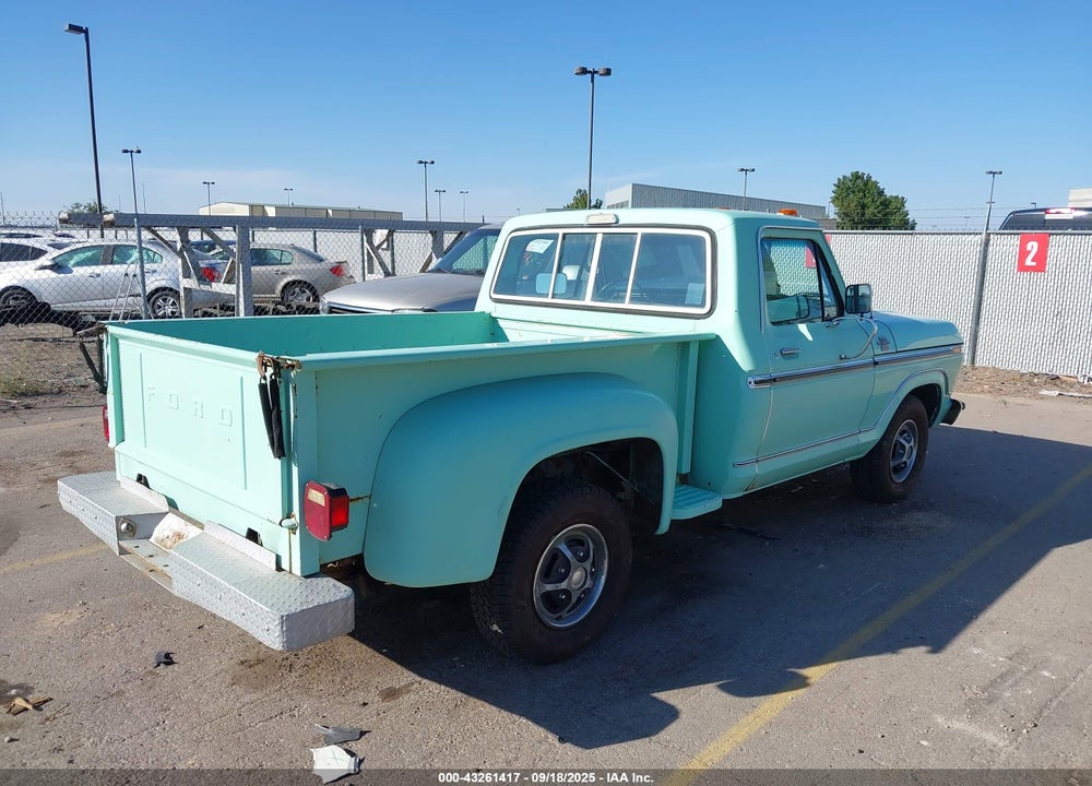 1977 FORD F100 VIN: F10GRY26744
