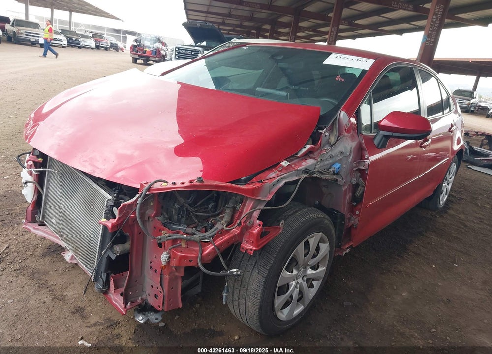 2021 TOYOTA COROLLA VIN: JTDEPMAE5MJ122520