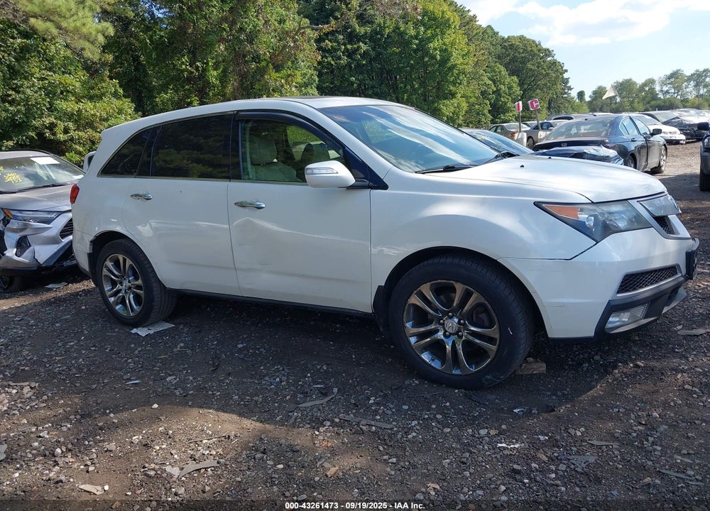 2013 ACURA MDX VIN: 2HNYD2H67DH513950