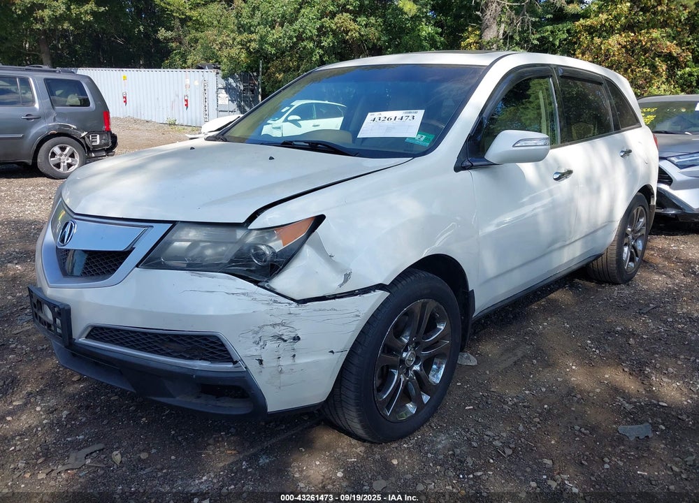 2013 ACURA MDX VIN: 2HNYD2H67DH513950