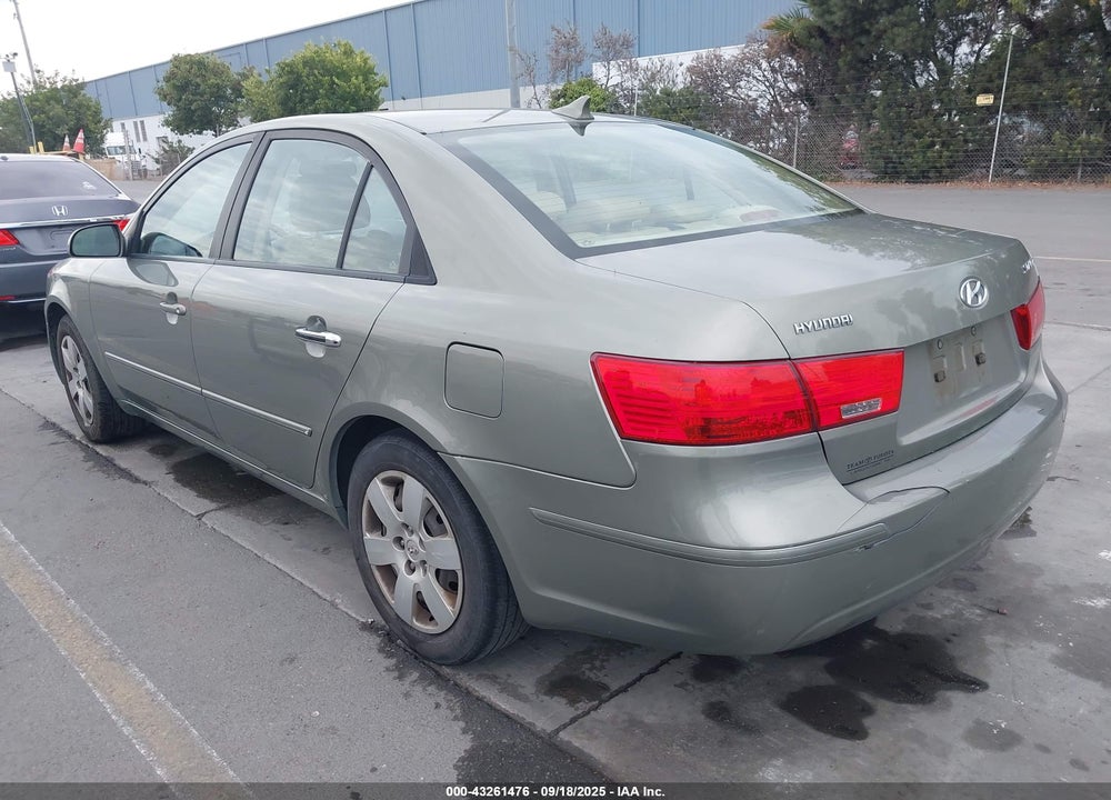 2009 HYUNDAI SONATA GLS VIN: 5NPET46C19H406231