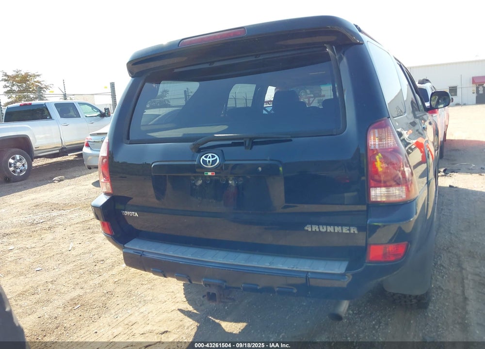 2005 TOYOTA 4RUNNER SR5 V6 VIN: JTEBU14R550059284