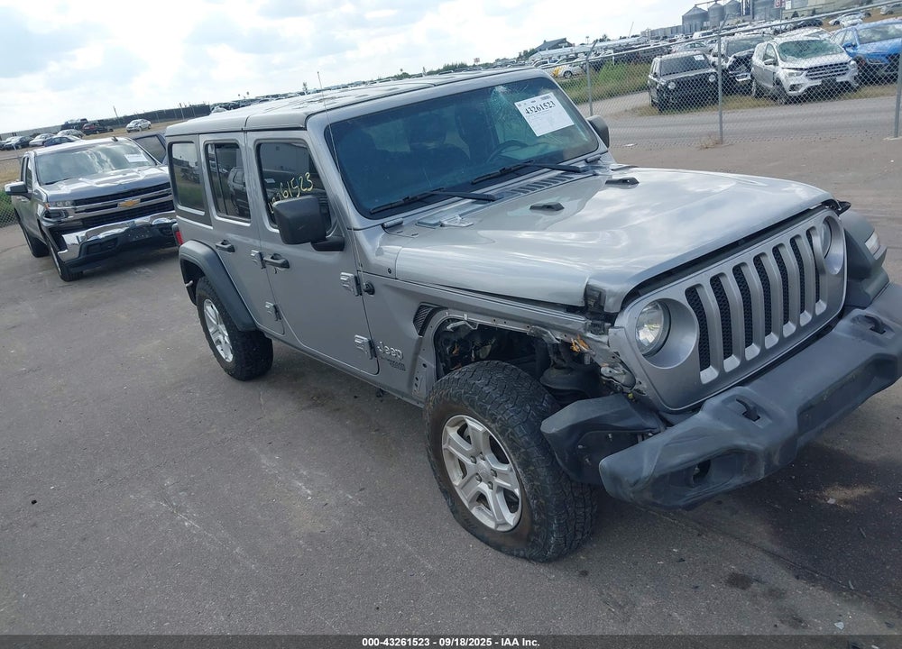 2018 JEEP WRANGLER UNLIMITED SPORT S 4X4 VIN: 1C4HJXDN9JW332791