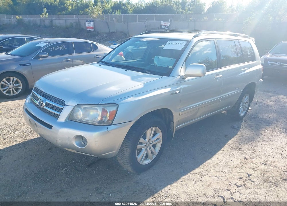 2006 TOYOTA HIGHLANDER HYBRID VIN: JTEEW21A160033343