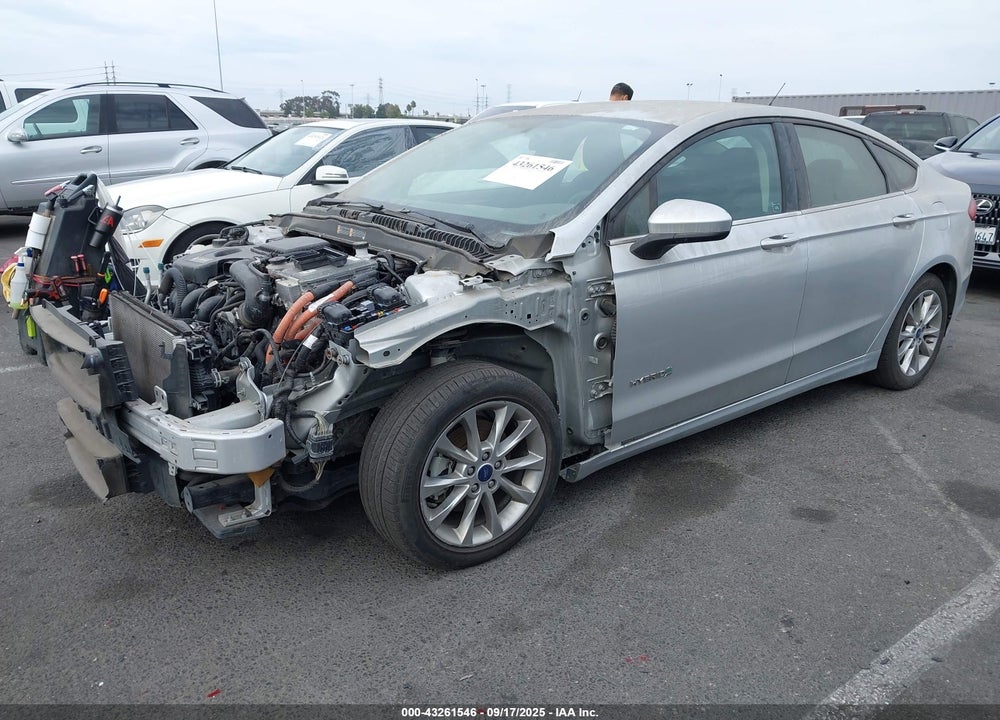 2017 FORD FUSION HYBRID SE VIN: 3FA6P0LU9HR306068