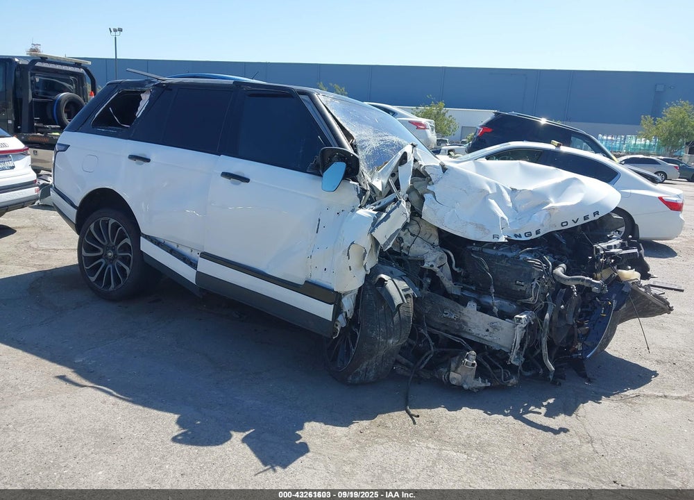 2015 LAND ROVER RANGE ROVER 5.0L V8 SUPERCHARGED VIN: SALGS2TF5FA226566