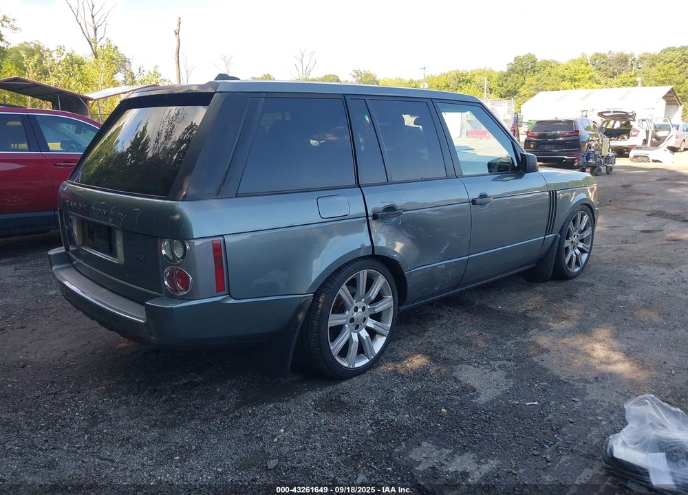 2007 LAND ROVER RANGE ROVER VIN: SALMF15447A253093