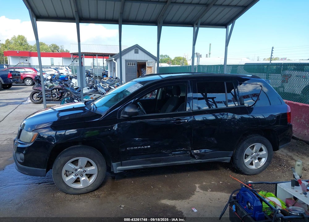 2014 JEEP COMPASS SPORT VIN: 1C4NJCBA9ED692608