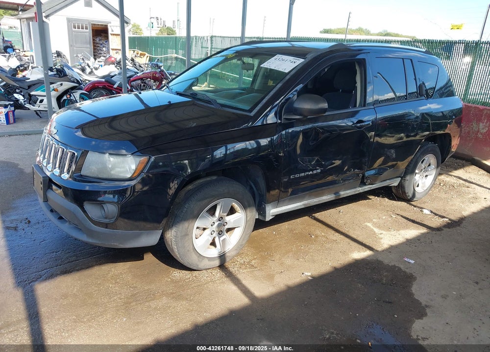 2014 JEEP COMPASS SPORT VIN: 1C4NJCBA9ED692608