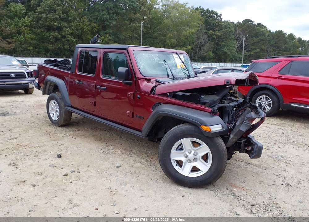 2021 JEEP GLADIATOR SPORT S 4X4 VIN: 1C6HJTAG6ML538954