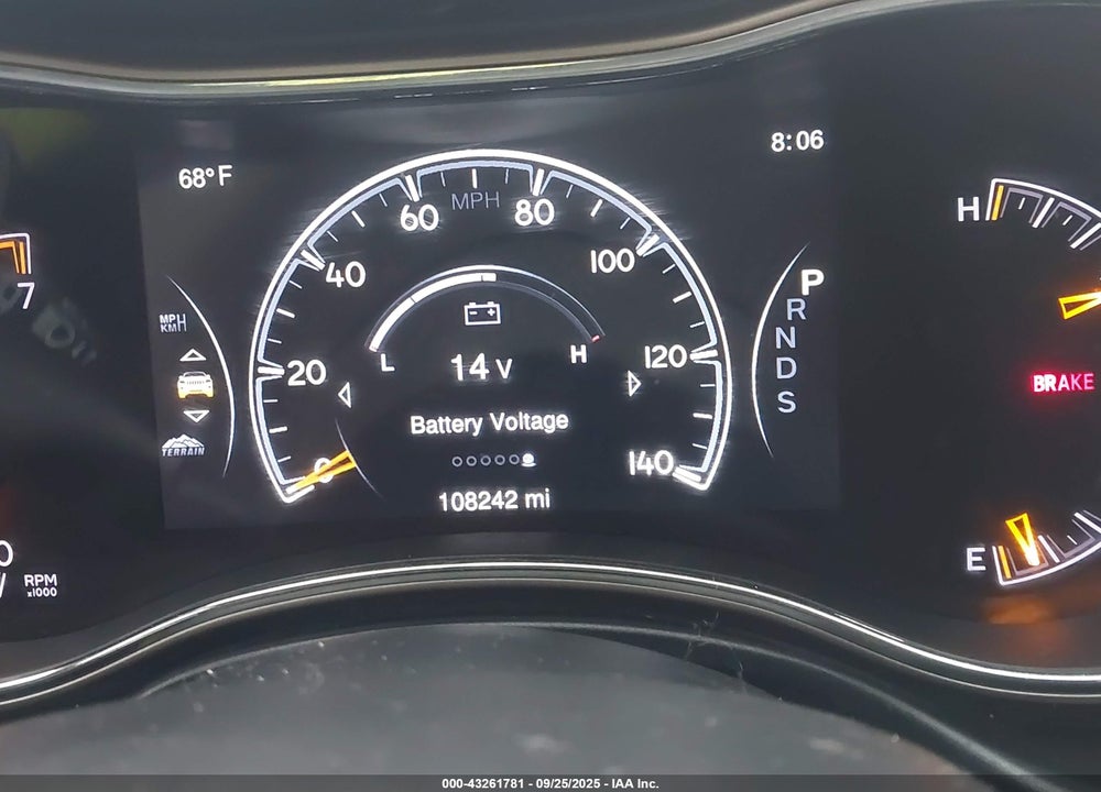 2014 JEEP GRAND CHEROKEE VIN: 1C4RJFCG5EC304687