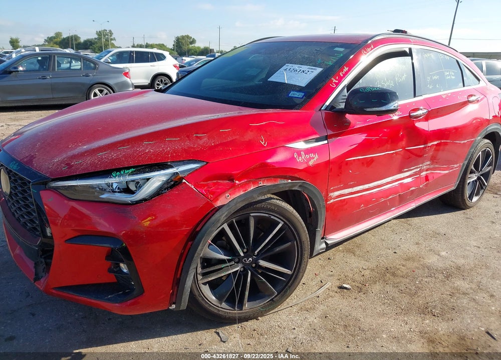 2022 INFINITI QX55 ESSENTIAL AWD VIN: 3PCAJ5K3XNF103960