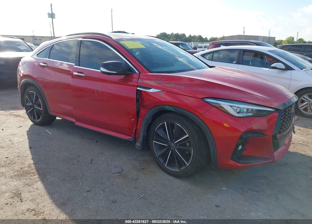 2022 INFINITI QX55 ESSENTIAL AWD VIN: 3PCAJ5K3XNF103960
