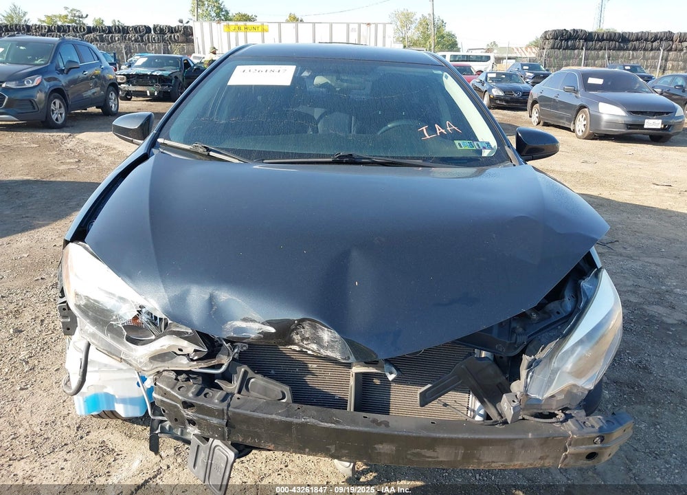 2016 TOYOTA COROLLA VIN: 2T1BURHE0GC684503