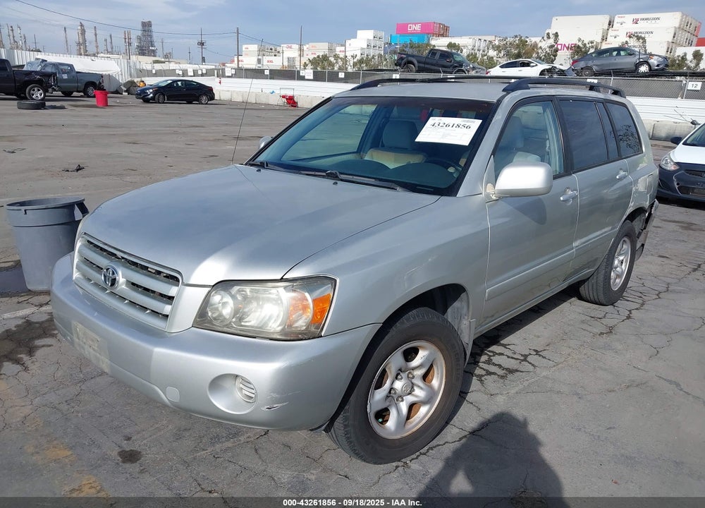 2005 TOYOTA HIGHLANDER VIN: JTEGD21A350113207