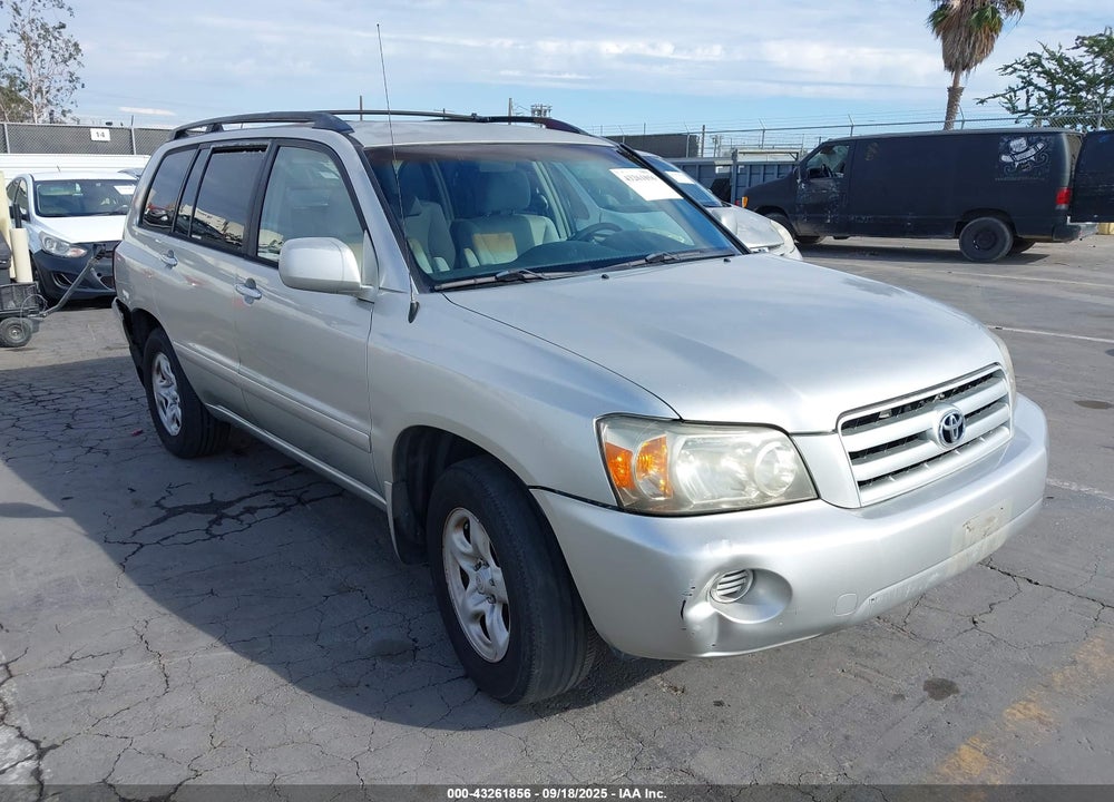 2005 TOYOTA HIGHLANDER VIN: JTEGD21A350113207