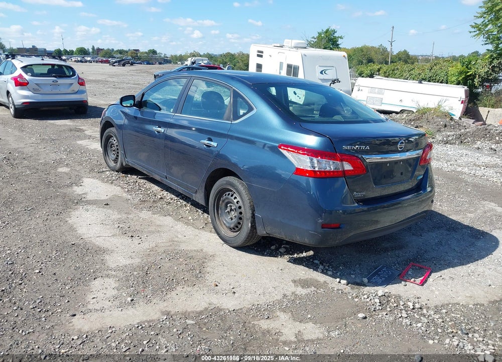 2014 NISSAN SENTRA S VIN: 3N1AB7AP2EL680127