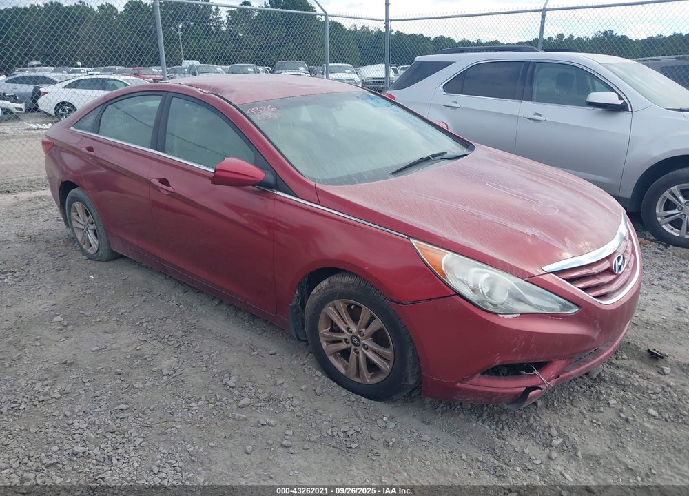 2013 HYUNDAI SONATA GLS VIN: 5NPEB4AC4DH637241