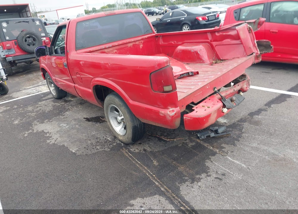 2001 CHEVROLET S-10 LS VIN: 1GCCS14591K176067