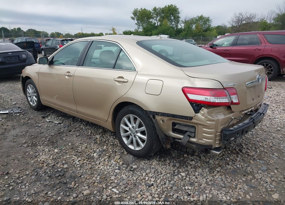 2011 TOYOTA CAMRY XLE V6 VIN: 4T1BK3EK8BU118254