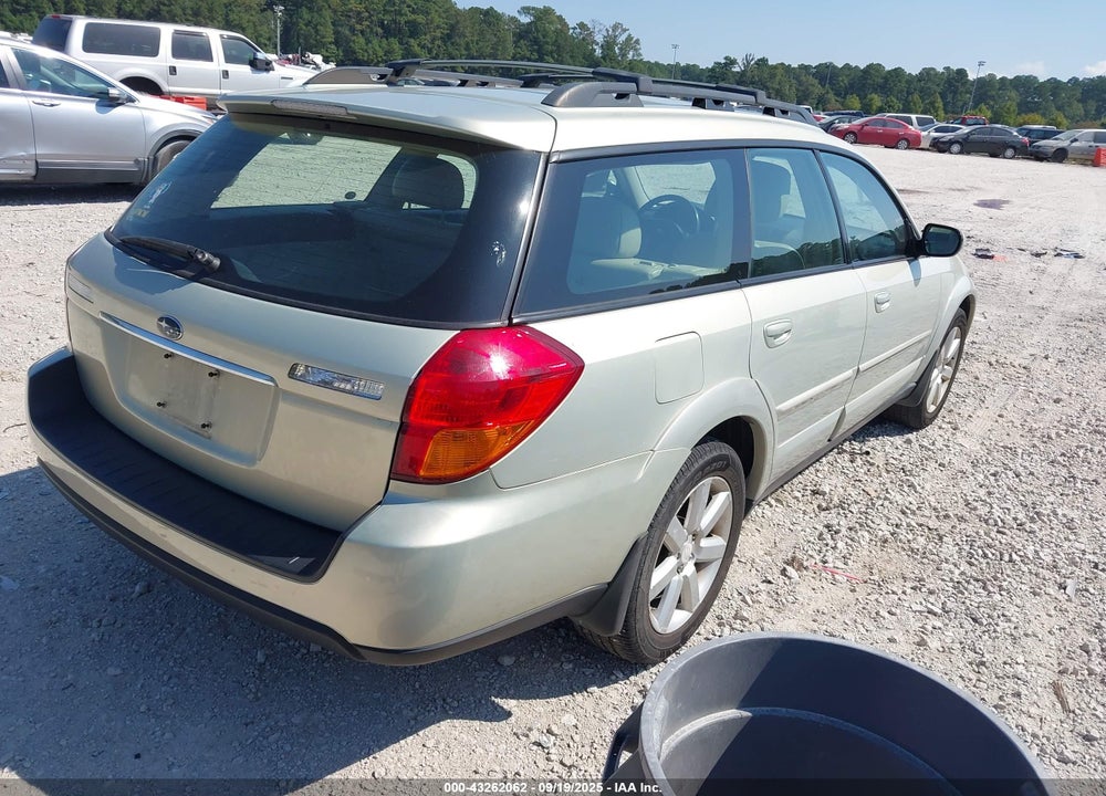 2006 SUBARU OUTBACK 2.5I LIMITED VIN: 4S4BP62C867303893