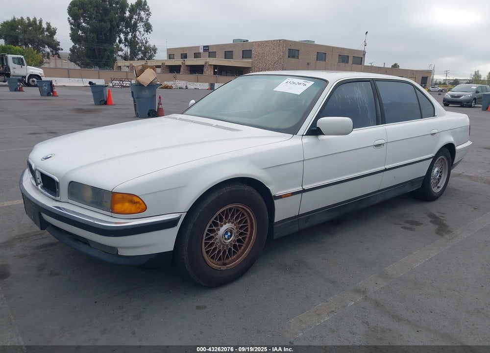 1996 BMW 740 IL VIN: WBAGJ832XTDL38507