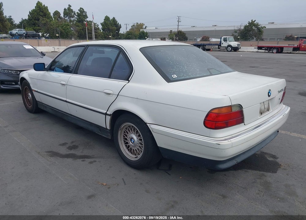 1996 BMW 740 IL VIN: WBAGJ832XTDL38507