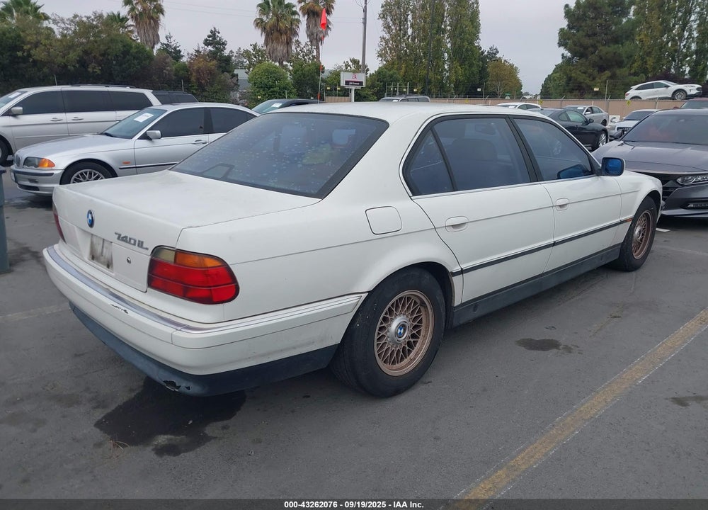 1996 BMW 740 IL VIN: WBAGJ832XTDL38507