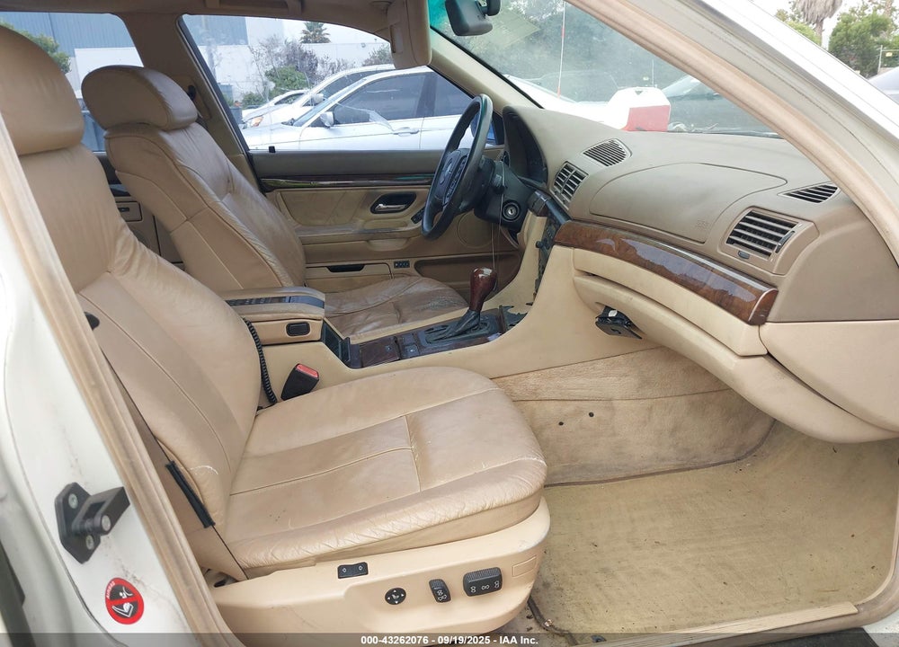 1996 BMW 740 IL VIN: WBAGJ832XTDL38507
