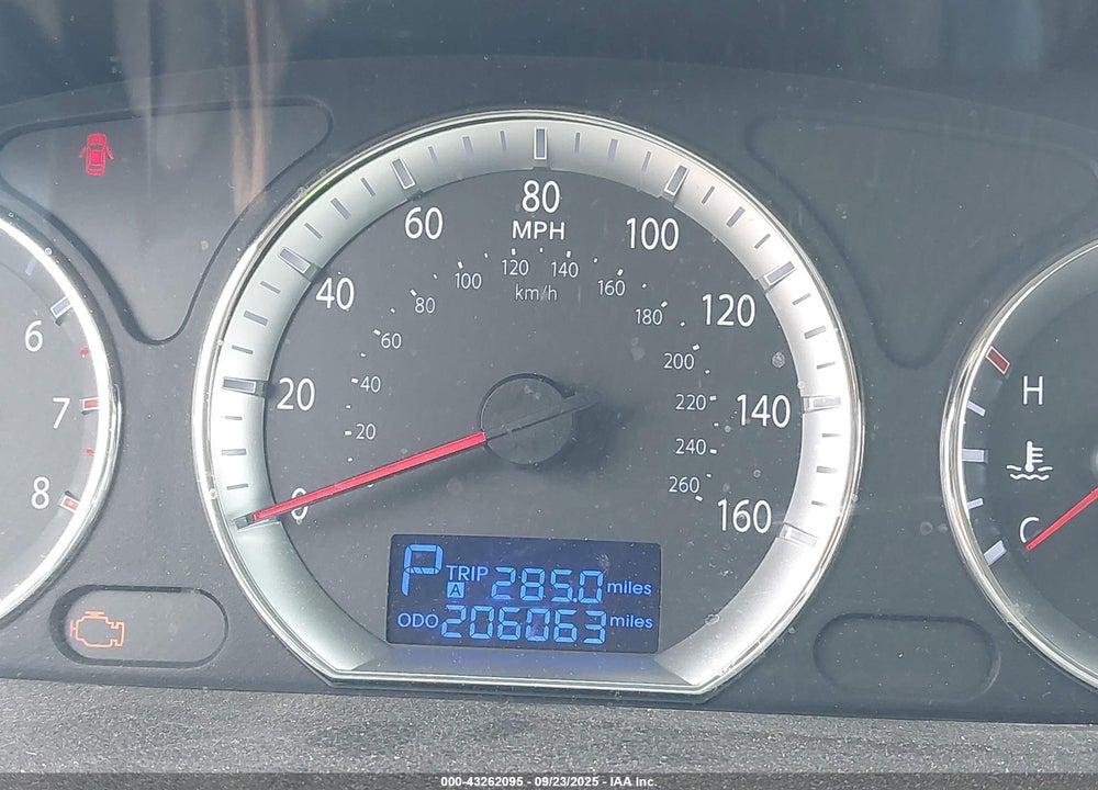 2010 HYUNDAI SONATA GLS VIN: 5NPET4ACXAH645790