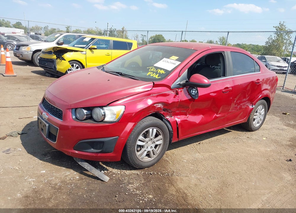 2013 CHEVROLET SONIC VIN: 1G1JC5SB0D4188663